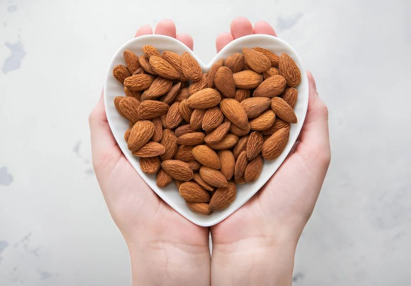 بادام درختی مغز پتاسیم دار